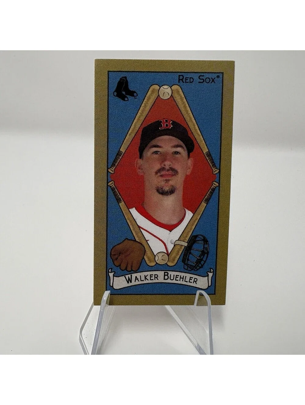 2025 Topps T205 - Walker Buehler - Sweet Caporal Back - Boston Red Sox
